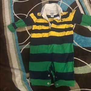 Ralph Lauren Multicolor Striped Kids Bodysuit